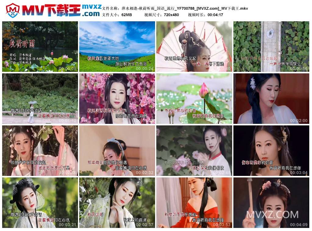 萍水相逢-秋荷听雨_国语_流行_YF700788